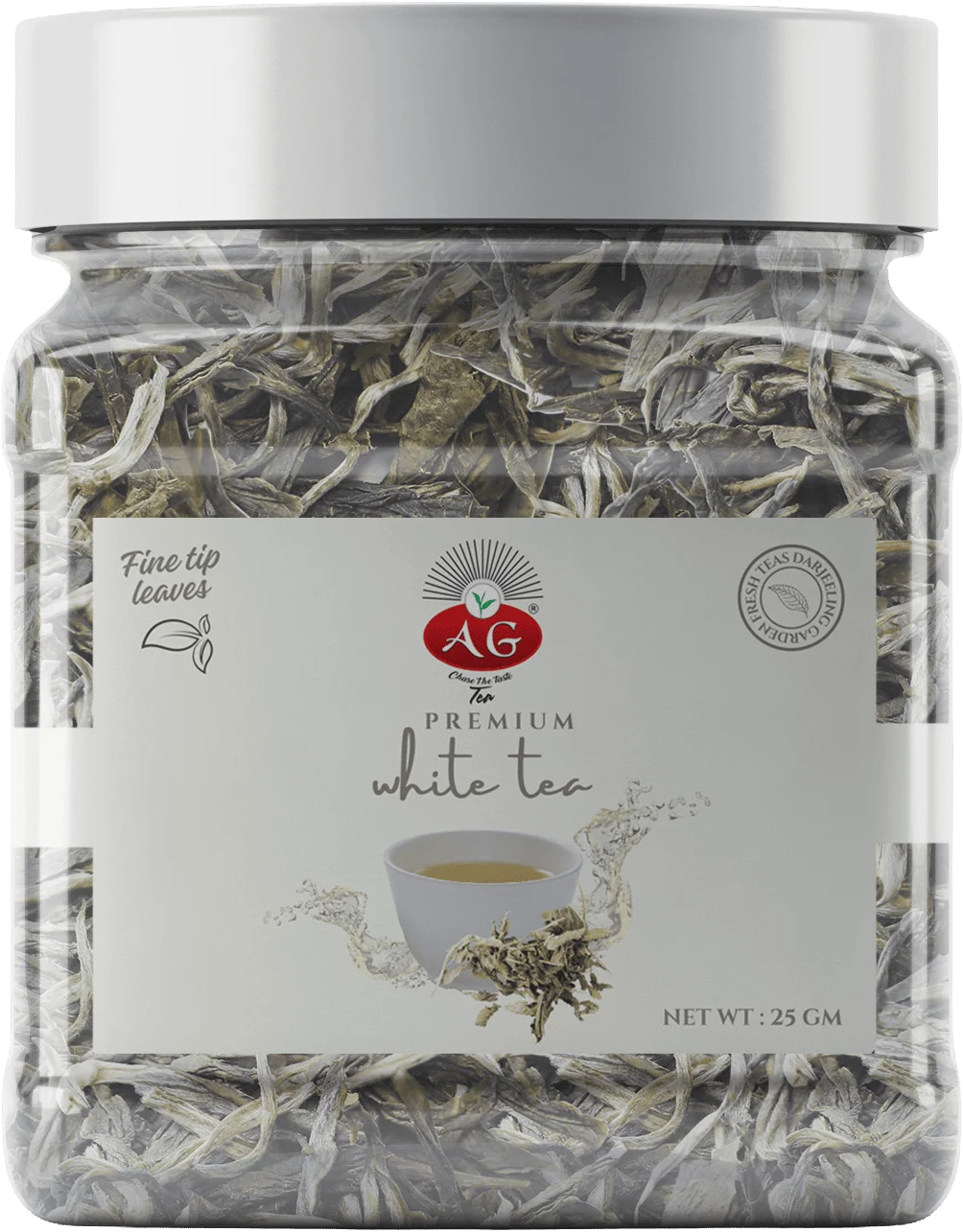 AG Premium White Tea –(25g PET Jar)